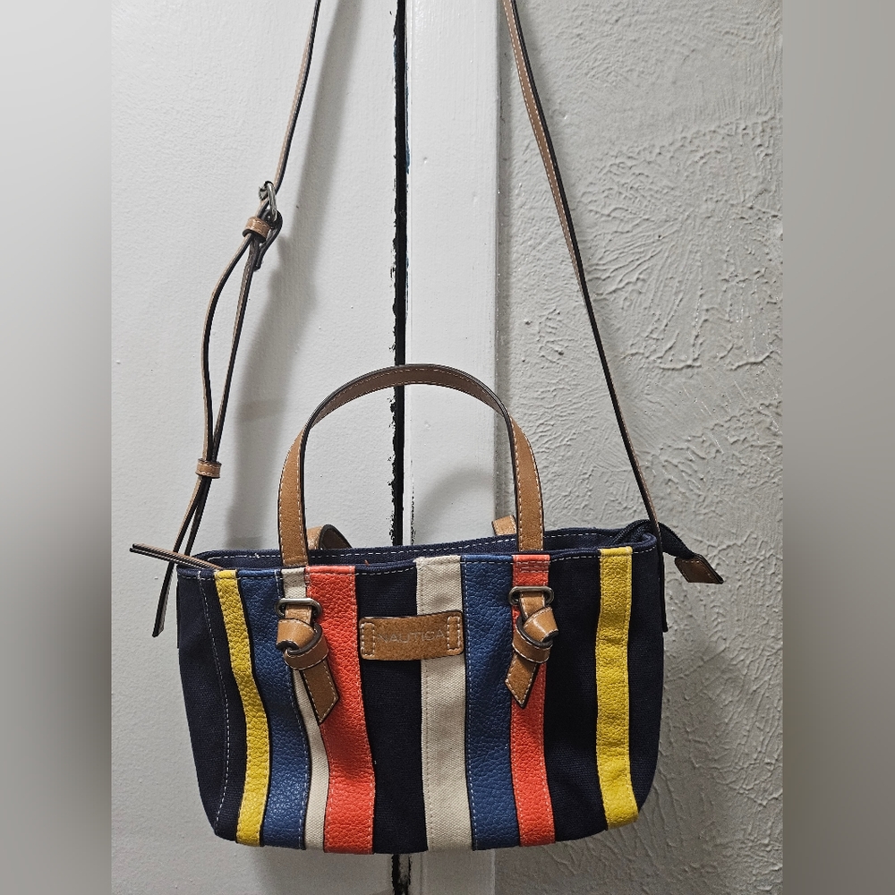 Nautica striped crossbody